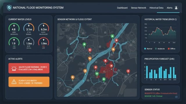 Flood Monitoring Dashboard Case Study